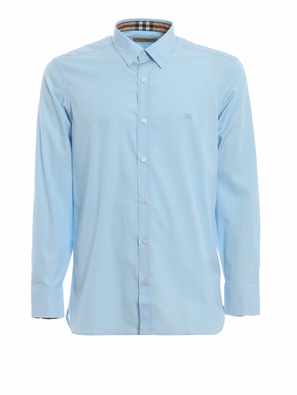 BURBERRY
William pale blue poplin shirt